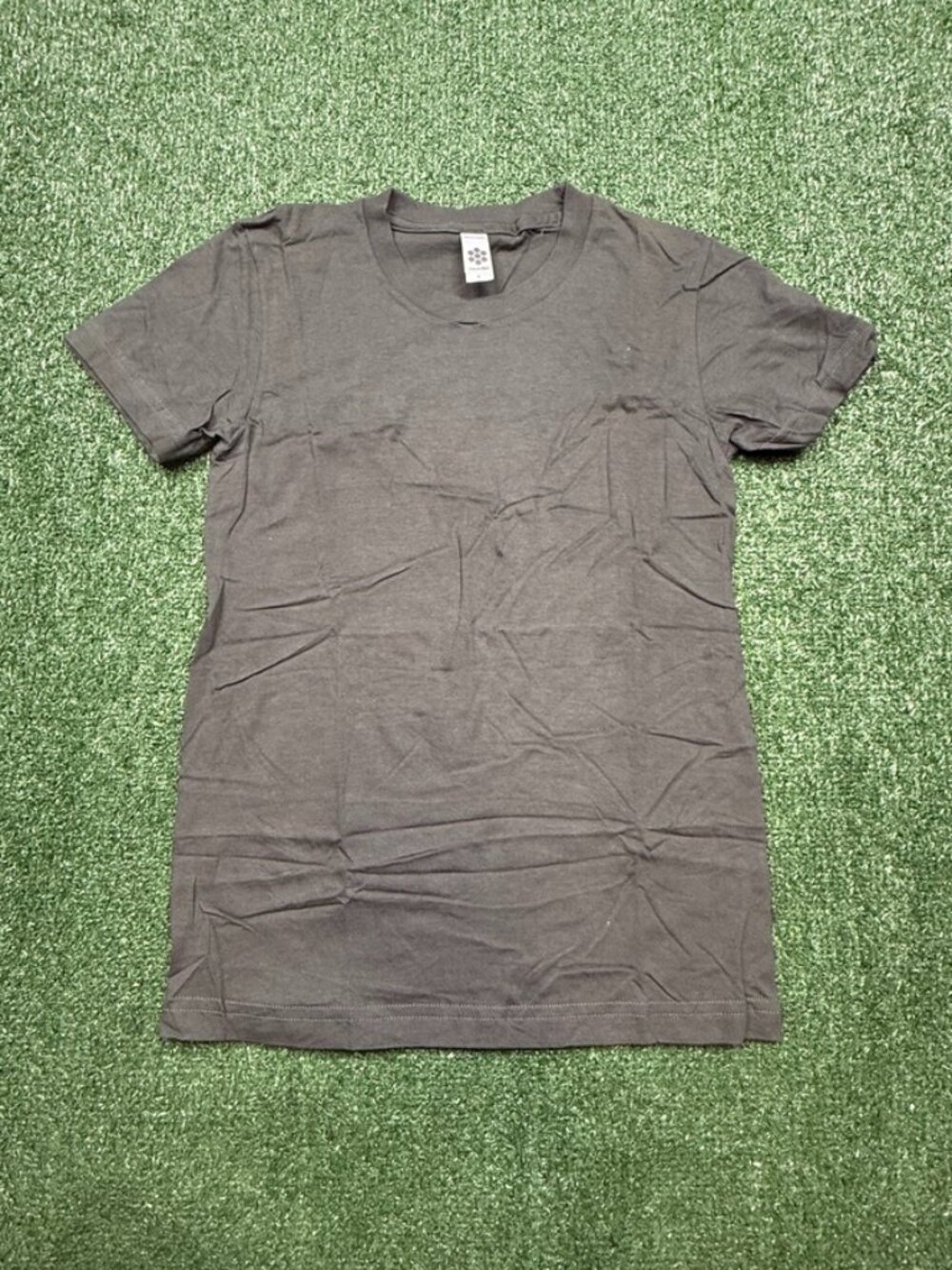 American Apparel T Shirt Women's Size M Gray Short Sleeve Vintage